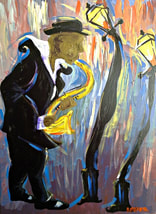 New Orleans Sax Player